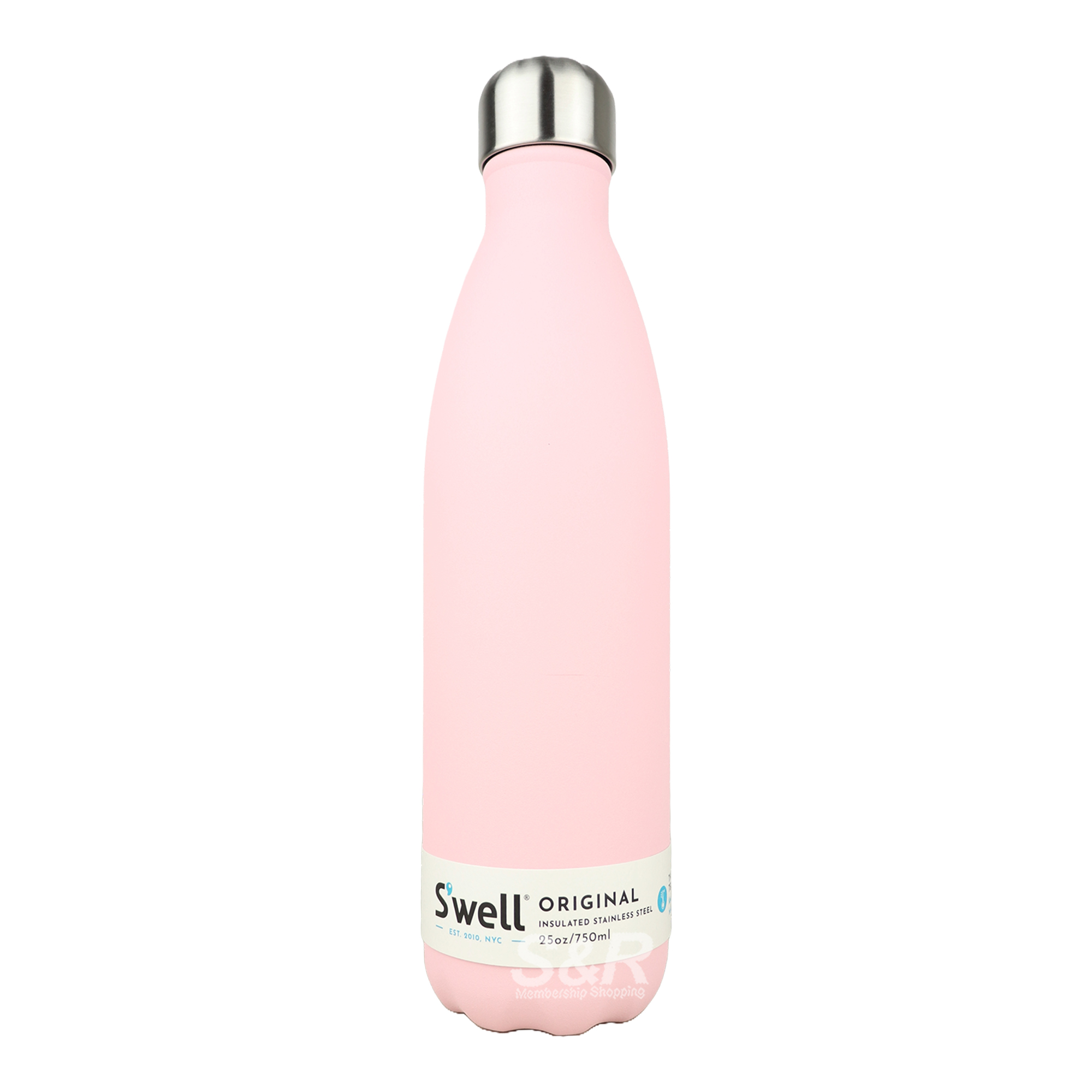 Swell Water Bottle Pink 750mL